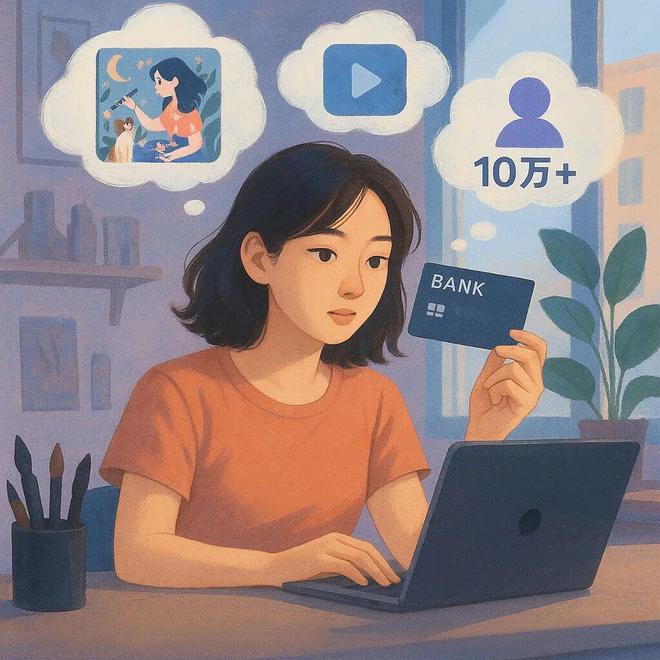 秒贷款！华为全栈AI加速让银行及时看见电子pg游戏靠10万+粉丝北漂插画师(图3)